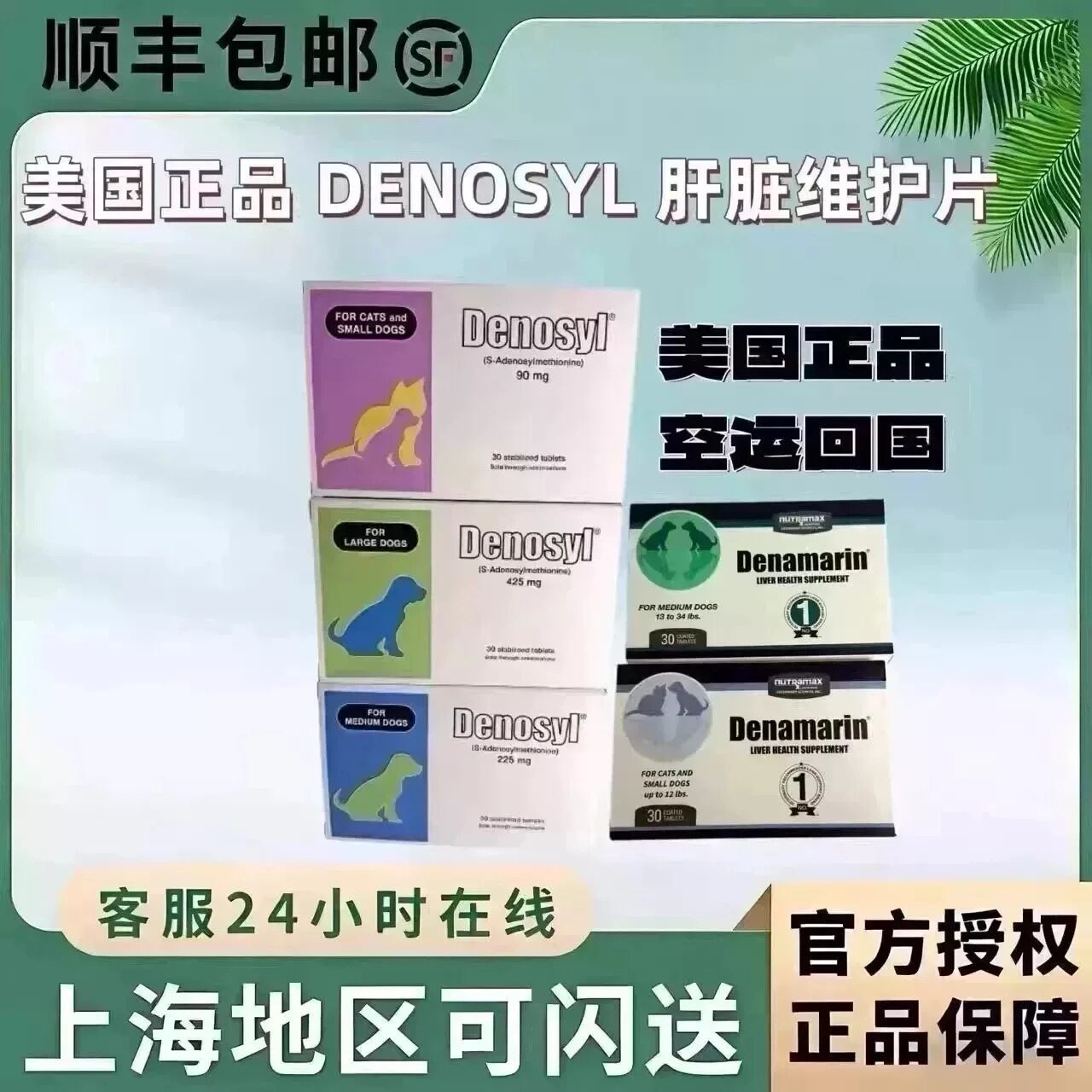 丹诺仕士护肝片猫狗保肝