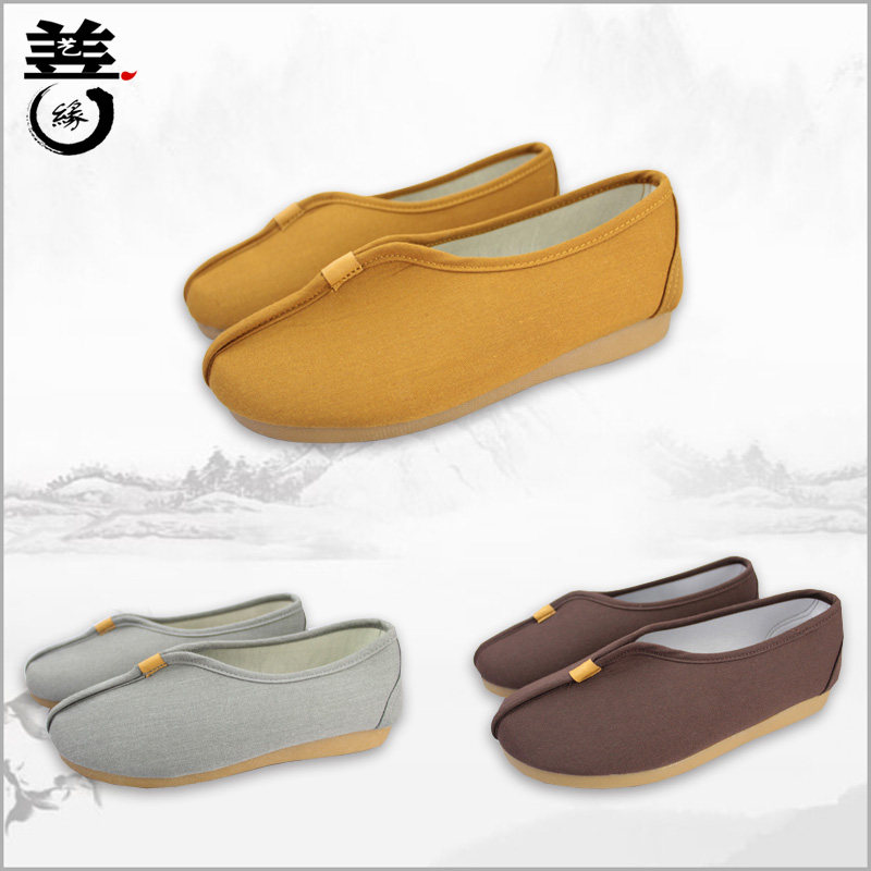 圆头僧鞋 和尚尼姑鞋 出家人僧鞋单鞋 春夏僧鞋 僧鞋罗汉鞋低帮鞋,流行男鞋,布鞋,淘宝优惠券,粉丝福利购,淘宝优惠卷