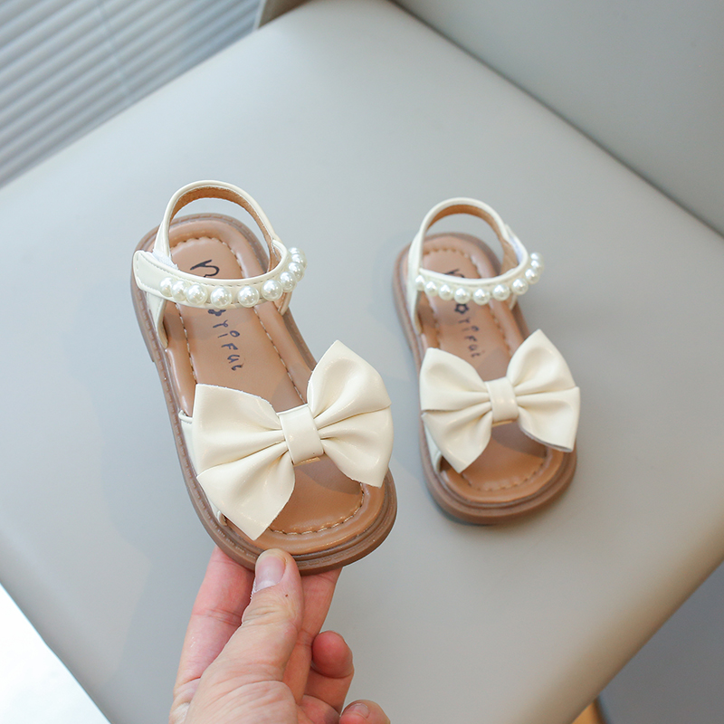 童鞋女童凉鞋2025年夏季新款小童宝宝公主半凉鞋男女童包头沙滩鞋