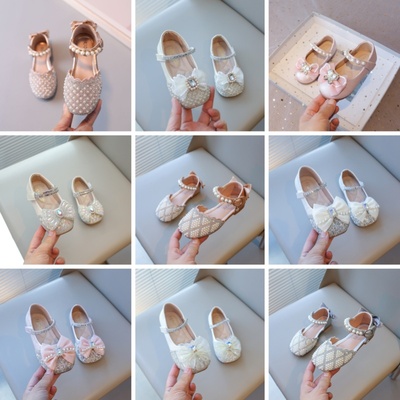 女童公主鞋韩版可爱水晶鞋