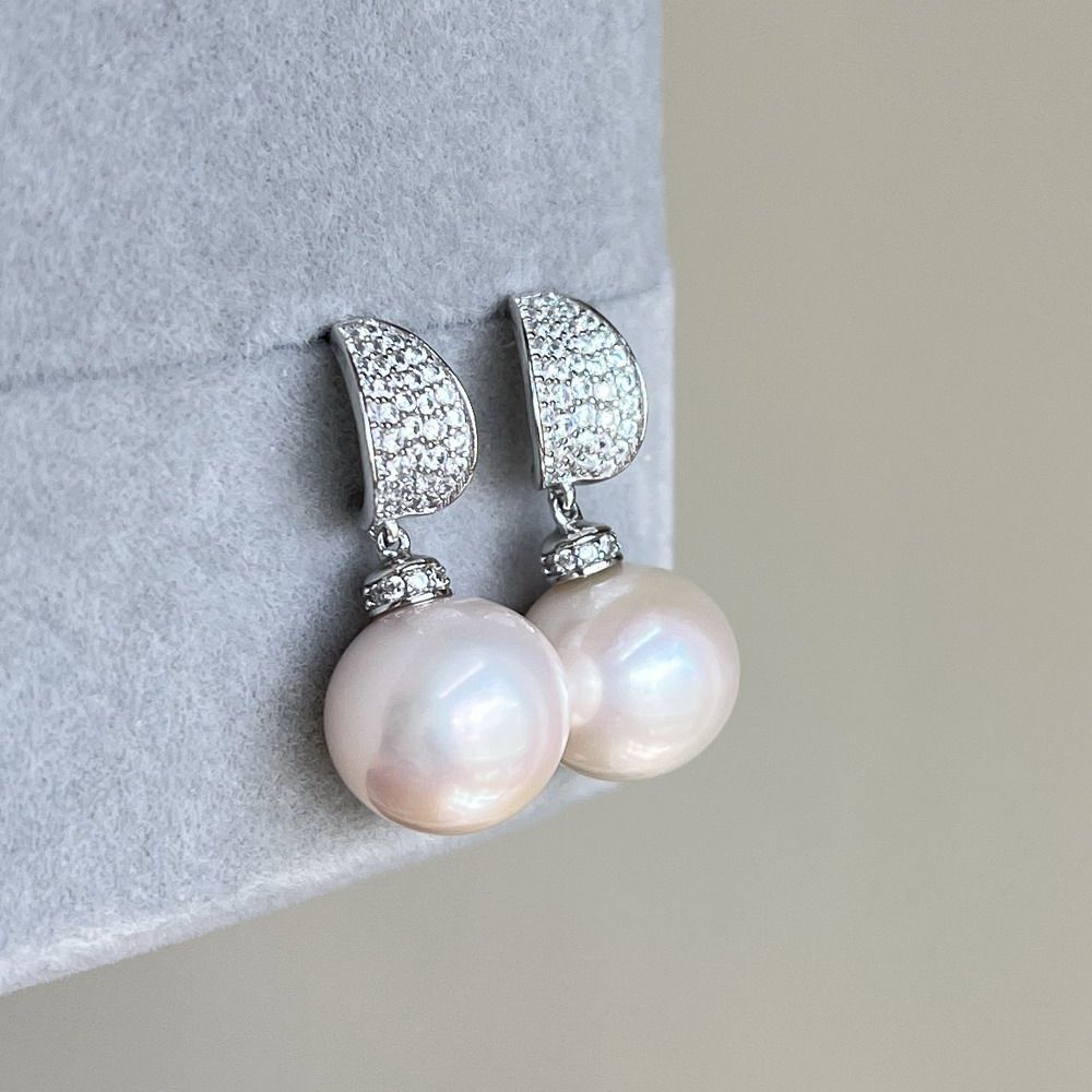 S925纯银 镜面极亮纯白微瑕 天然白色珍珠耳环耳钉12.2mm弯曲树叶,珠宝/钻石/翡翠,耳饰,淘宝优惠券,粉丝福利购,淘宝优惠卷