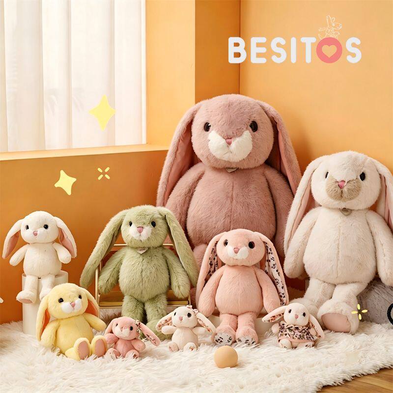 BESITOS垂耳兔毛绒公仔礼物