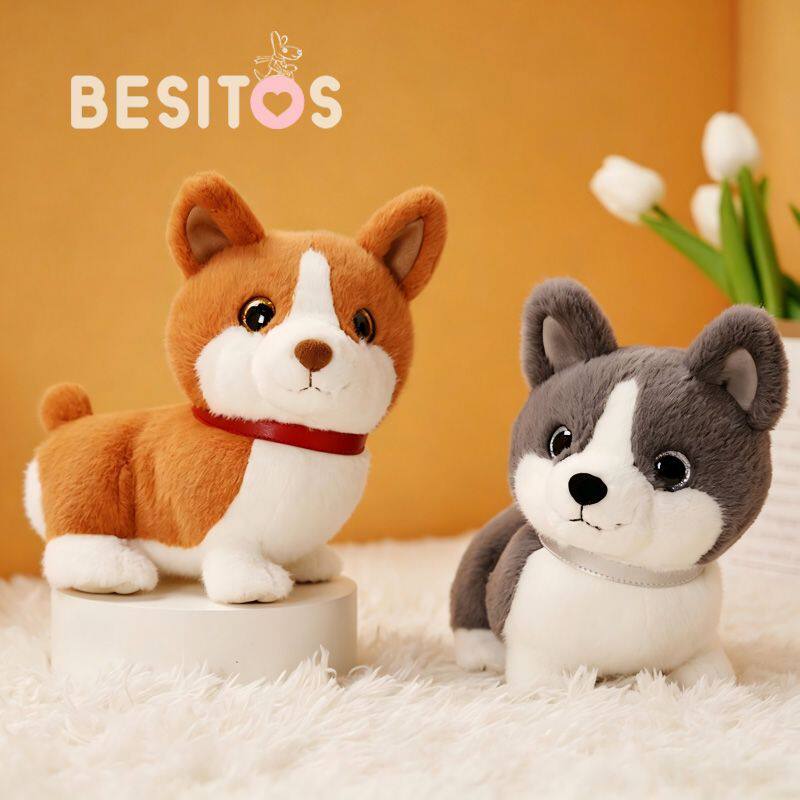 BESITOS柯基毛绒公仔可爱礼物