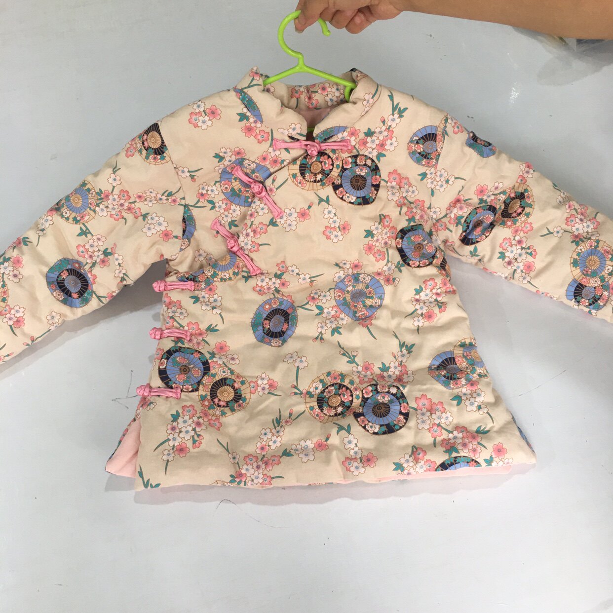 手工棉花棉衣一针一线缝制而成中棉袄/棉服