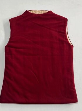 纯手工棉花背心 棉衣工厂店女装中老年 马甲保暖内穿冬季中医养生