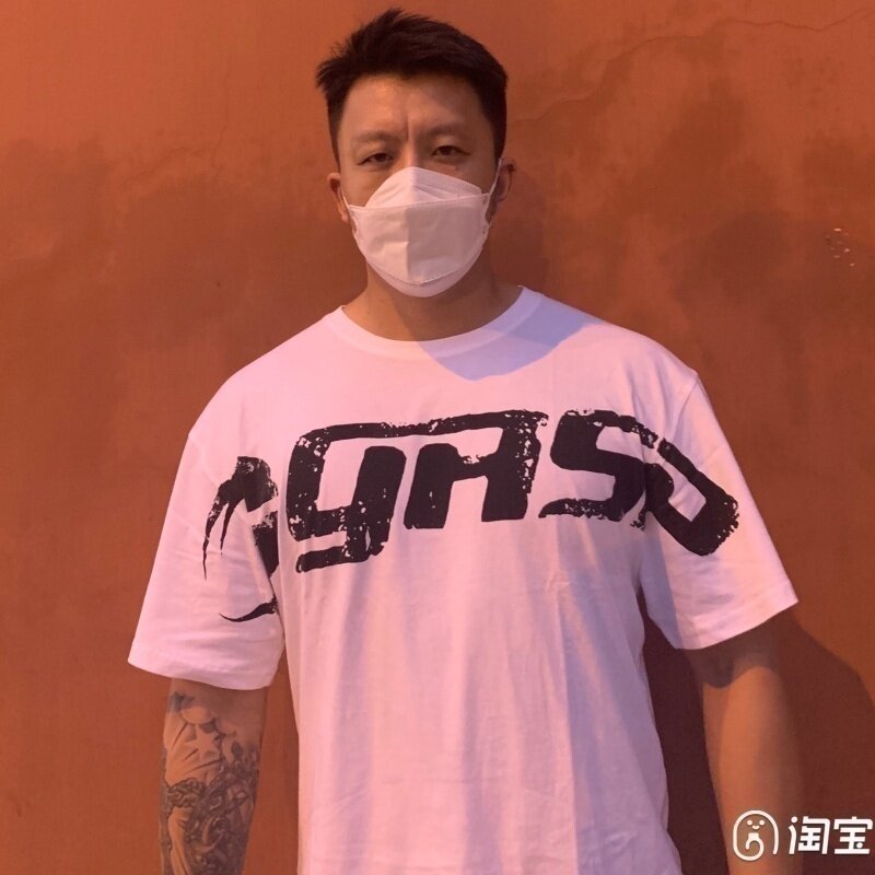 短袖遮肉宽松健身大码纯棉