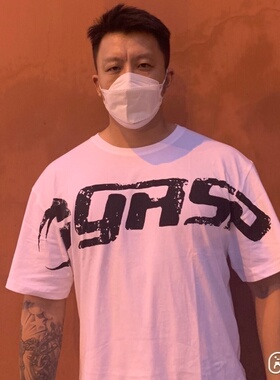 God健身（欧美原版）经典遮肉1比1健身短袖男宽松大码兄弟运动T恤