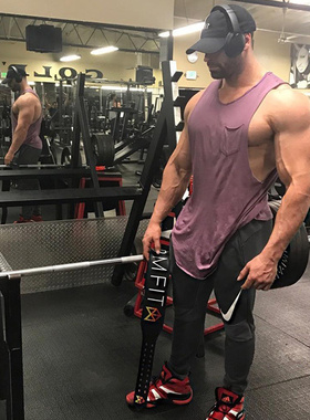 肌肉男神健身背心2020新款宽松运动潮牌训练服大码跑步无袖t恤潮