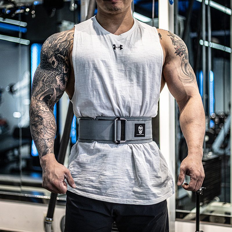 原版运动护腰带魔术贴收腹健身