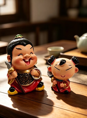 车饰品摆件哪吒车载手办卡通公仔