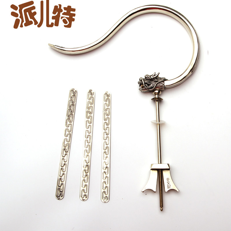 白铜双万字大钩画画眉鸟笼子高档配件钩子新款派儿特