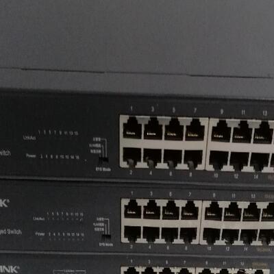 二手TP-LINK TL-SG2016D 16口全千兆Web