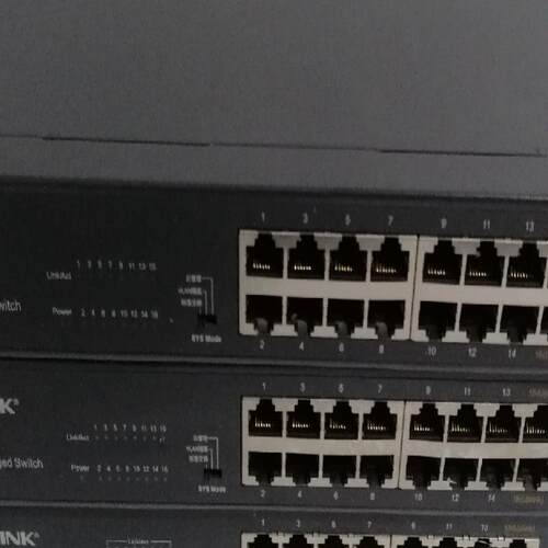二手TP-LINK TL-SG2016D 16口全千兆Web