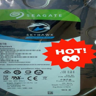 希捷ST6000VX001 监控专用