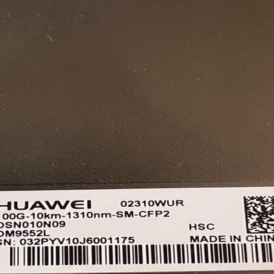 出售华为100G10km光模块 02310WUR 100G-