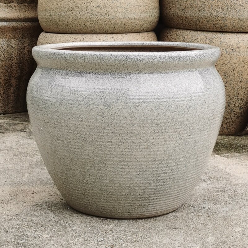 清仓大花缸三角梅发财树绣球花盆陶瓷罐特大口径45室内外庭院阳台