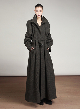 MIAHAN2025秋冬新款高级感外套高端大气上档次毛呢羊毛大衣女长款