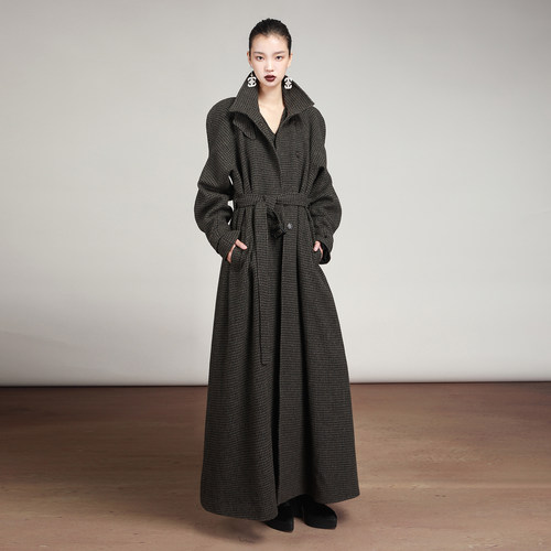 MIAHAN2025秋冬新款高级感外套高端大气上档次毛呢羊毛大衣女长款