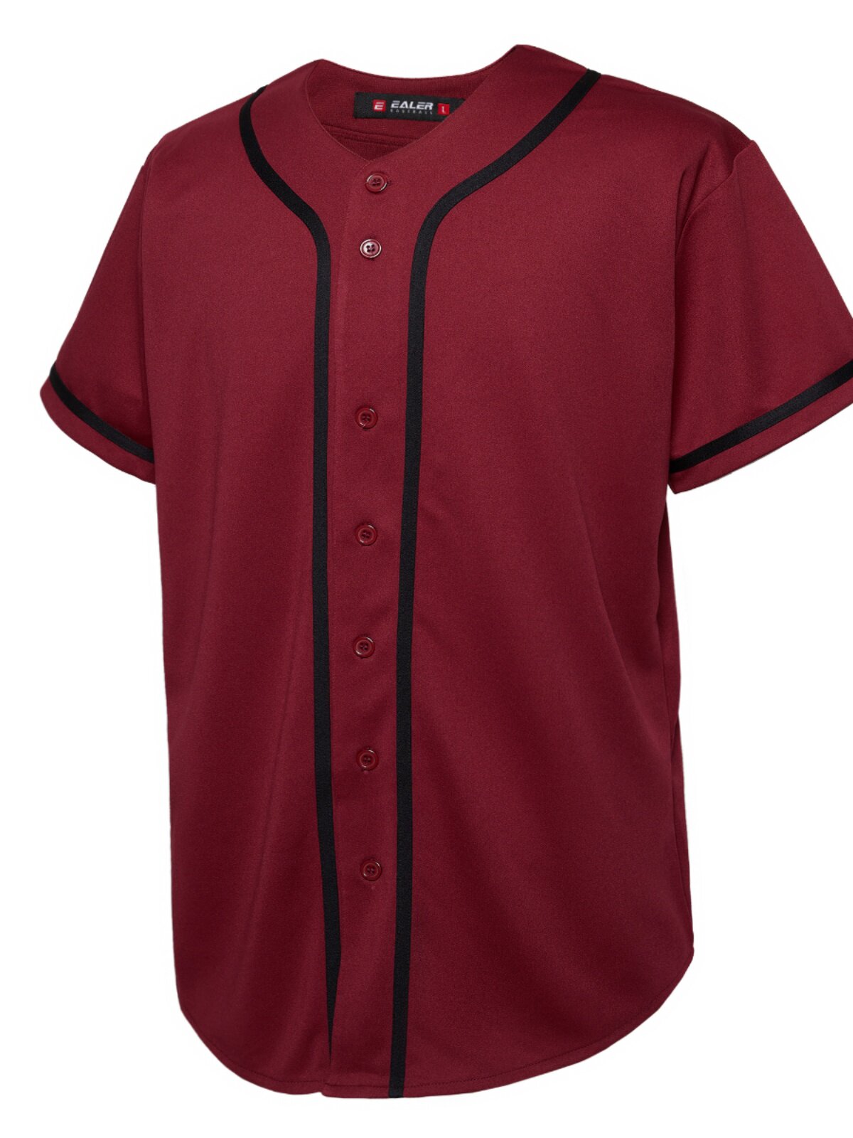 EALER 야구 유니폼 가디건 반팔 미국 야구 유니폼 캐주얼 남성 야구 유니폼