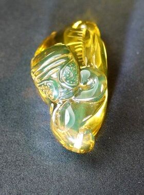 老蜜蜡原石项链天然琥珀促销优惠