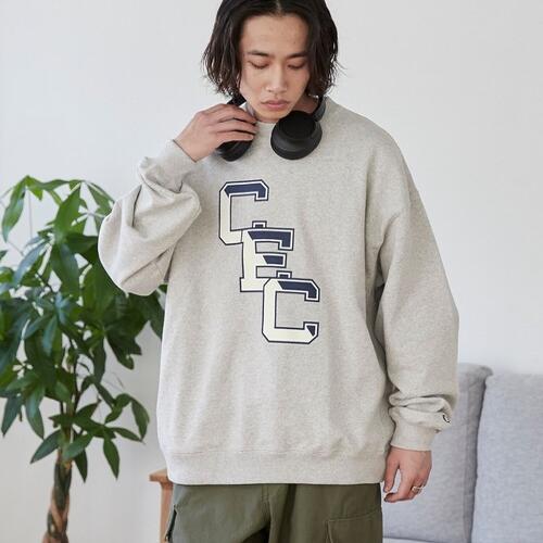 字母印花高克重棉卫衣男女