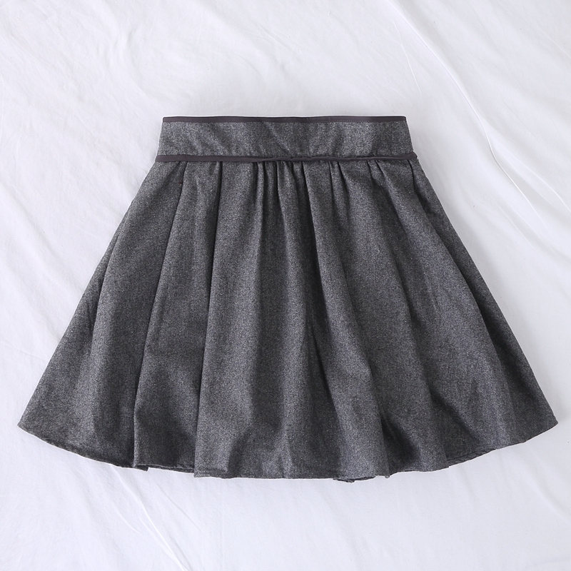 半身裙短裙松紧腰减龄安全裤