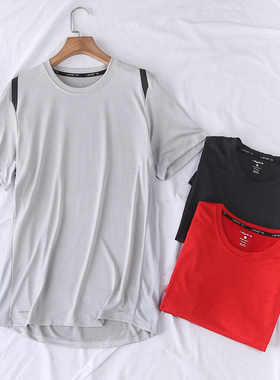 牛货推荐！外贸单夏季清爽透气健身运动训练男女速干短袖T恤15813