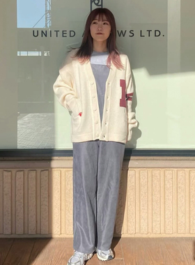 日单秋冬新款时尚气质圆领针织衫打底衫+可调吊带连体吊带裤32021