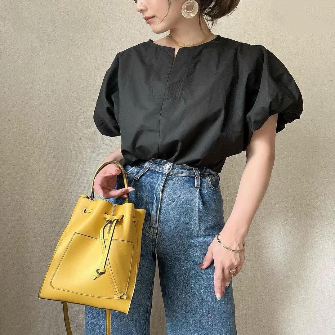 插肩袖小衫上衣清新甜美大版