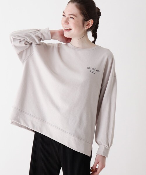 字母圆领长袖卫衣春秋休闲大版