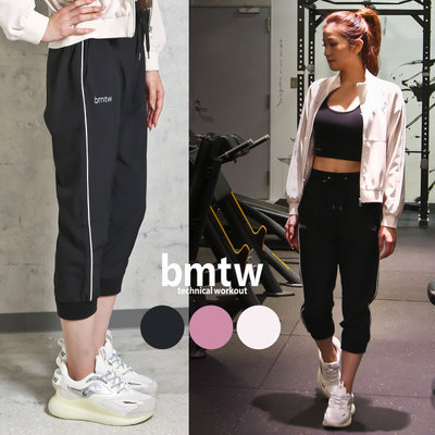 休闲运动松紧腰系带卫裤