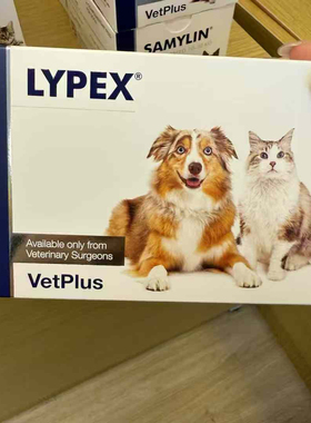 港购英版胰腺炎胰宝 宠特宝VetPlus LYPEX犬狗猫多酶胰酶胰宝60粒