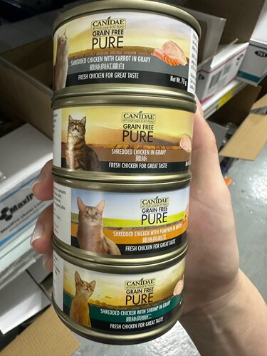 港购 美国canidae卡比PURE天然无谷主食罐 低脂全龄猫罐湿粮拌饭