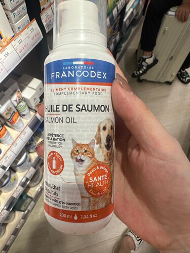 貓狗通用美毛三文魚油Francodex