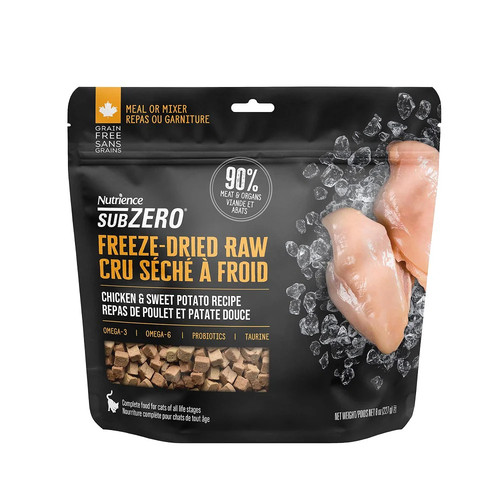 港购 美国Nutrience SubZero 凍乾脫水雞肉紅薯配方貓糧