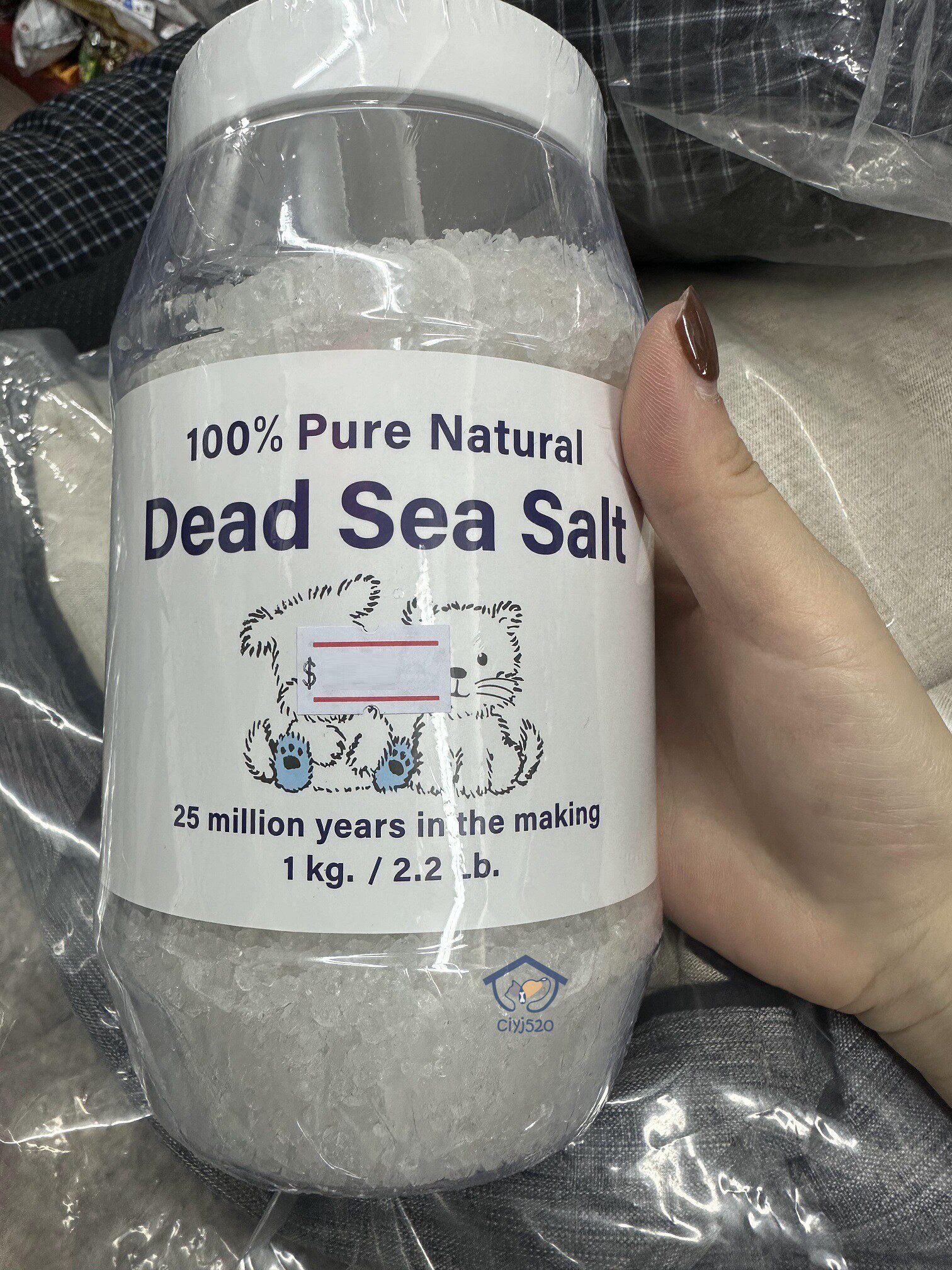 死海矿物盐Spa浴粗盐日常护理