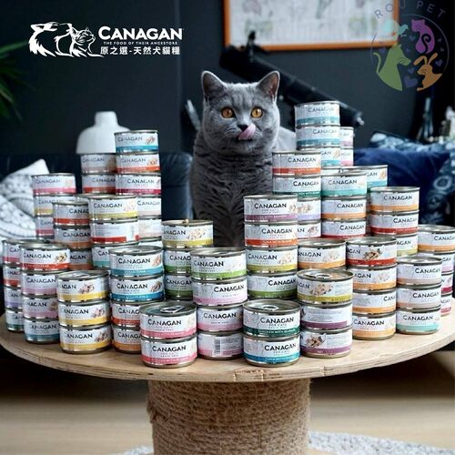 港购 英国CANAGAN原之选 无谷零添加全猫零食头汤汁补水营养75g