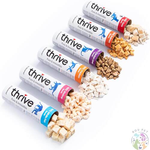 港购 脆樂芙Thrive 貓狗零食脆樂芙冷凍脫水小食 多款