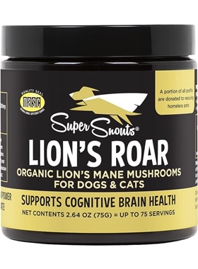 港购 美国Super Snouts猴頭菇-活腦-減少氧化應激的負面影響 75g