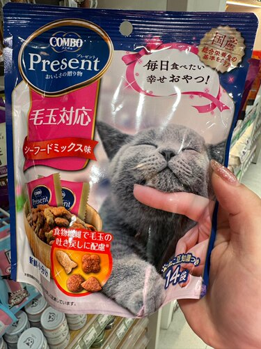 港购 日本combo猫咪用饼干营养宠物零食口腔肾脏尿路健康维护化毛