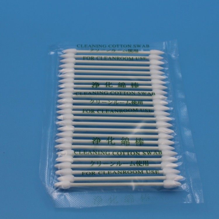 净化棉棒尖头不掉毛棉签无尘擦拭