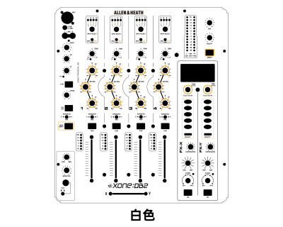 Allen&HeathDB2混音台面板贴膜