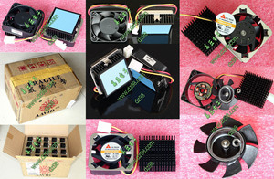 原装 AAVID 高效 散热器 连5V 0.19A 低骚音 双滚珠轴承风扇