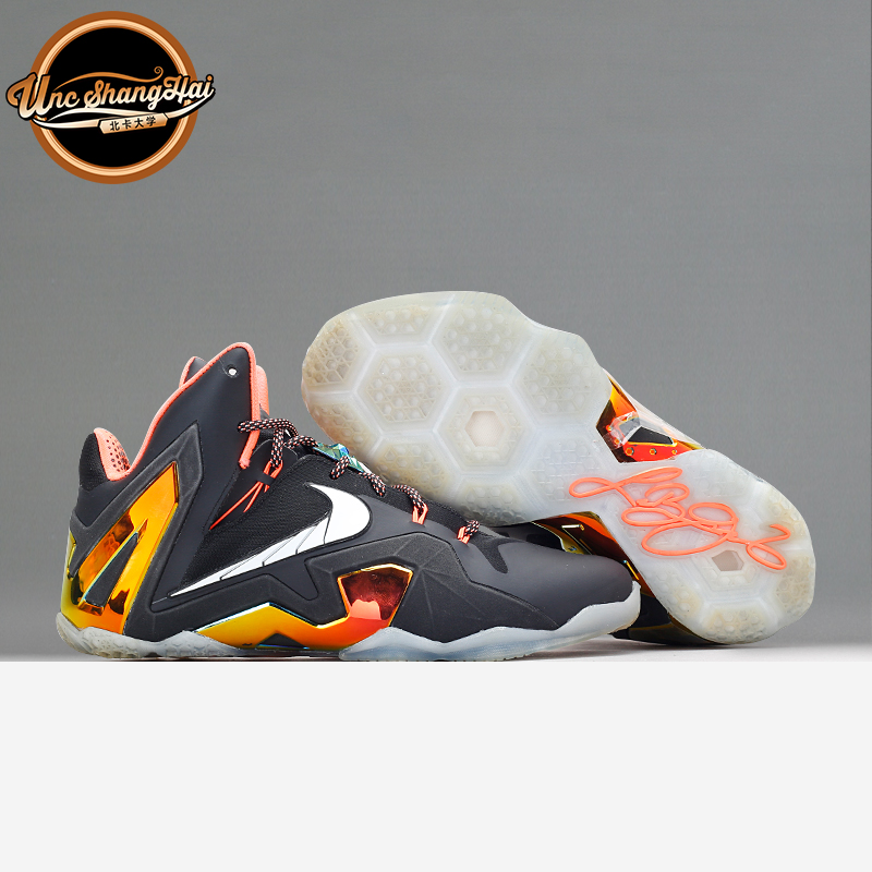 北卡 nike lebron 11 elite lbj11 詹姆斯11 钢铁侠 642846-002