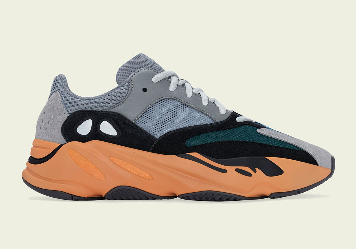 北卡 Adidas Yeezy Boost 700 灰橙 椰子 侃爷跑步鞋 球鞋 GW0296