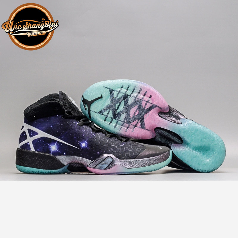 北卡大学 Air Jordan 30 XXX Q54 AJ30 银河 银河30 863586-010