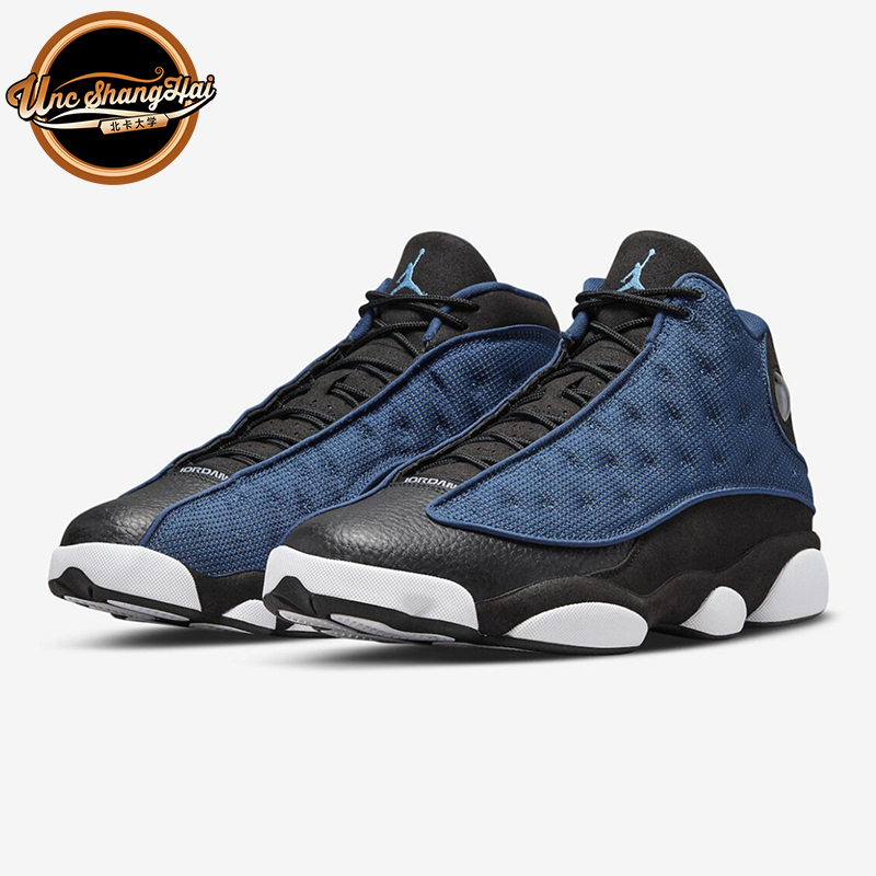 AJ13黑蓝3M反光篮球鞋