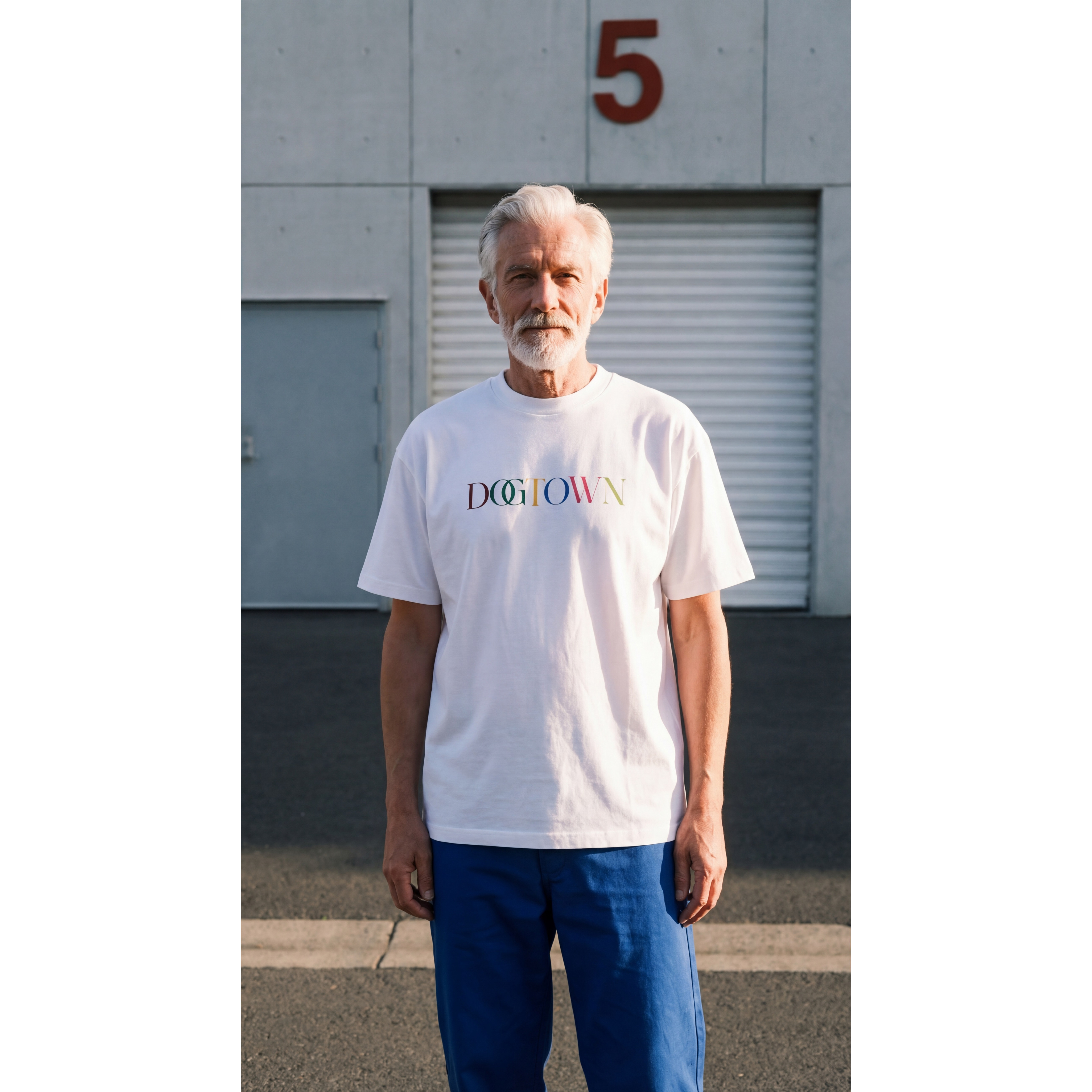 DOGTOWN 26SS RAINBOW彩虹LOGO双圈圆领短袖TEE短袖T恤