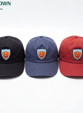 DOGTOWN 26SS HORSESHOE马蹄铁LOGO限定水洗百搭弯沿帽帽子