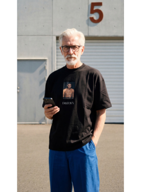DOGTOWN 26SS木村拓哉人物PHOTO照片圆领全棉短袖TEE短袖T恤